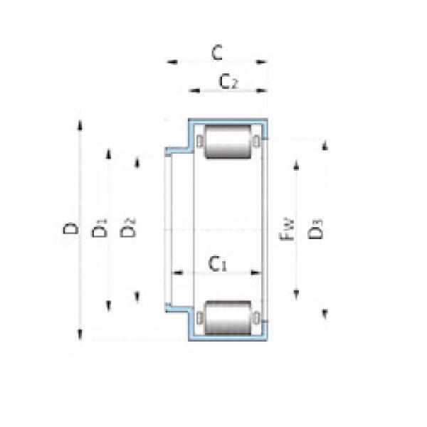 Cylindrical Roller Bearings 712067400 INA #1 image