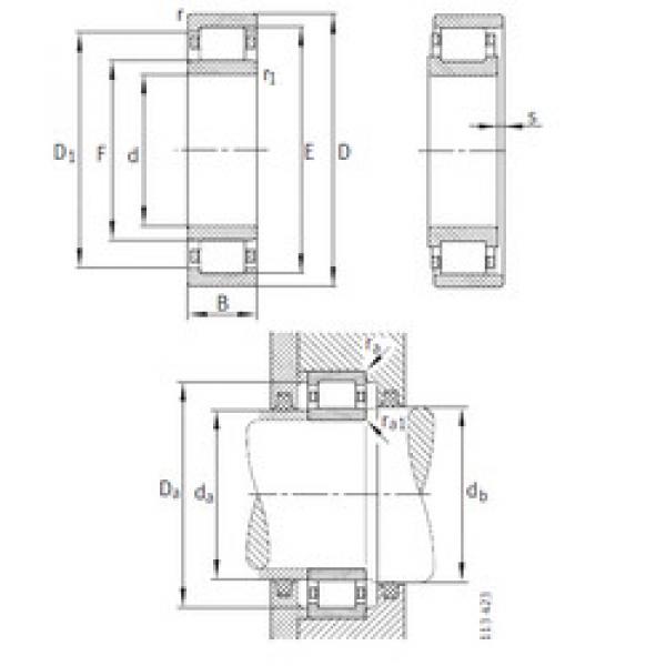 Cylindrical Roller Bearings 722046100 INA #1 image