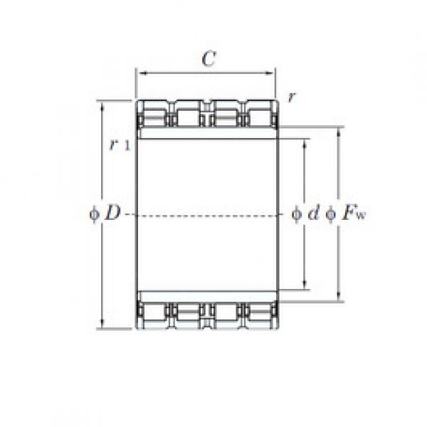 Cylindrical Roller Bearings 84FC59350 KOYO #1 image