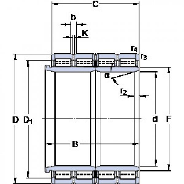 Cylindrical Roller Bearings BC4B 322039/HA1 SKF #1 image