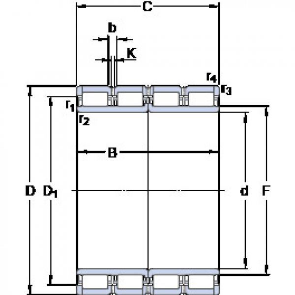 Cylindrical Roller Bearings BC4-8000/HA1 SKF #1 image