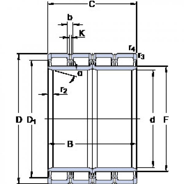 Cylindrical Roller Bearings BC4B 326361 B/HA1 SKF #1 image