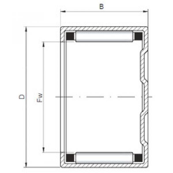 Cylindrical Roller Bearings BK0408 CX #1 image