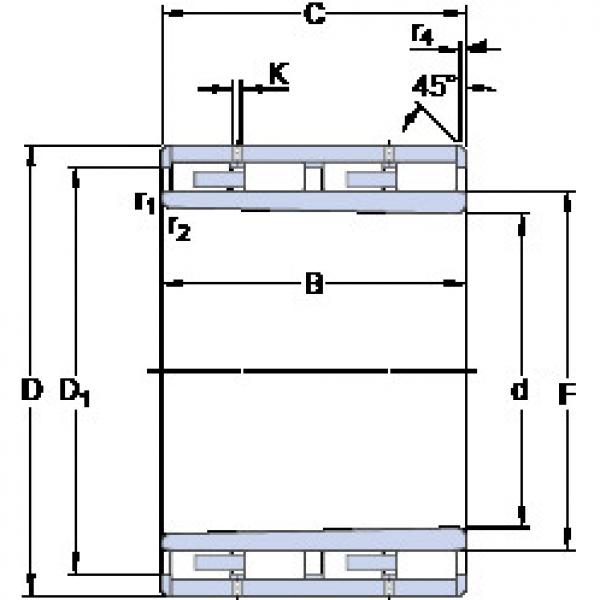 Cylindrical Roller Bearings BC4B 457969 SKF #1 image