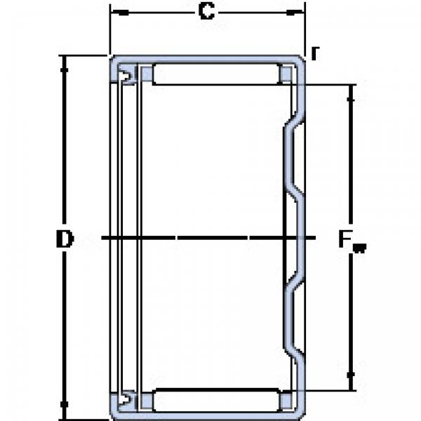 Cylindrical Roller Bearings BK 1514 RS SKF #1 image