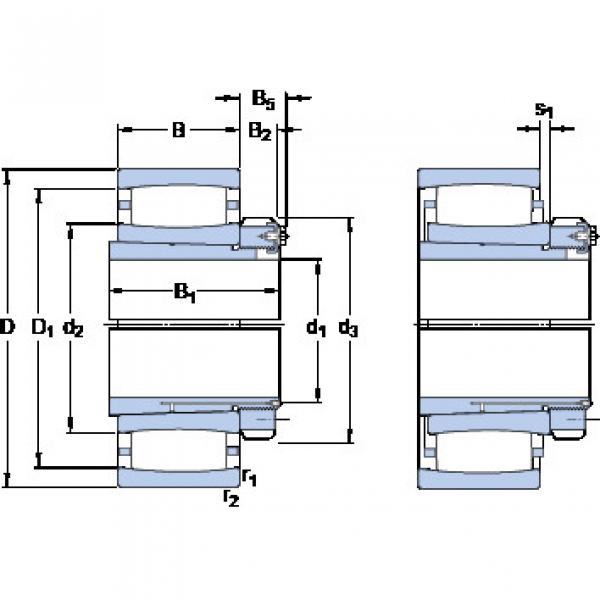 Cylindrical Roller Bearings C 30/560 KM + OH 30/560 H SKF #1 image