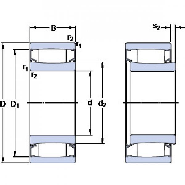 Cylindrical Roller Bearings C 4030-2CS5V/GEM9 SKF #1 image