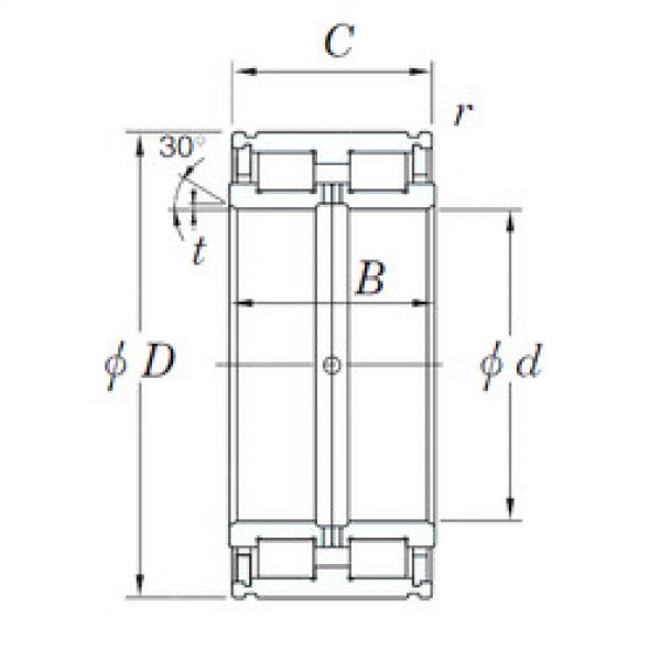 Cylindrical Roller Bearings DC5032N KOYO #1 image