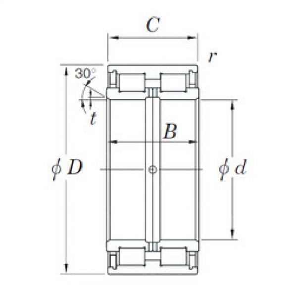 Cylindrical Roller Bearings DC5060 KOYO #1 image