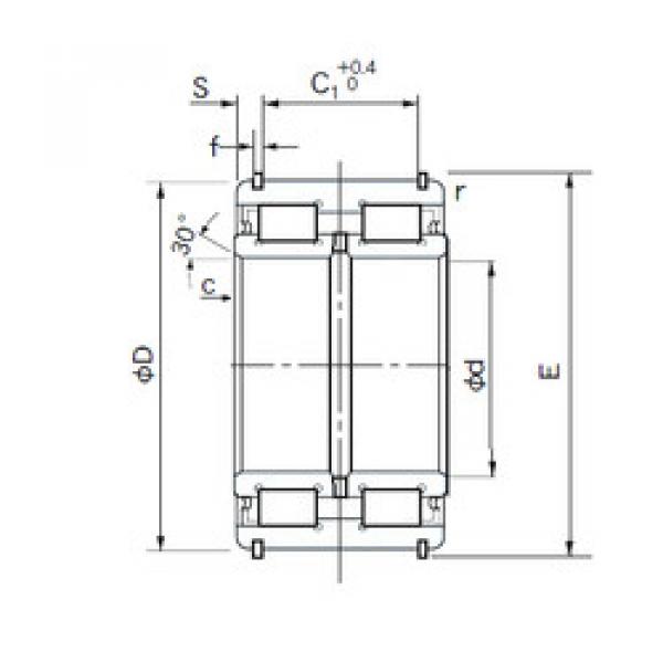 Cylindrical Roller Bearings E5010NRNT NACHI #1 image