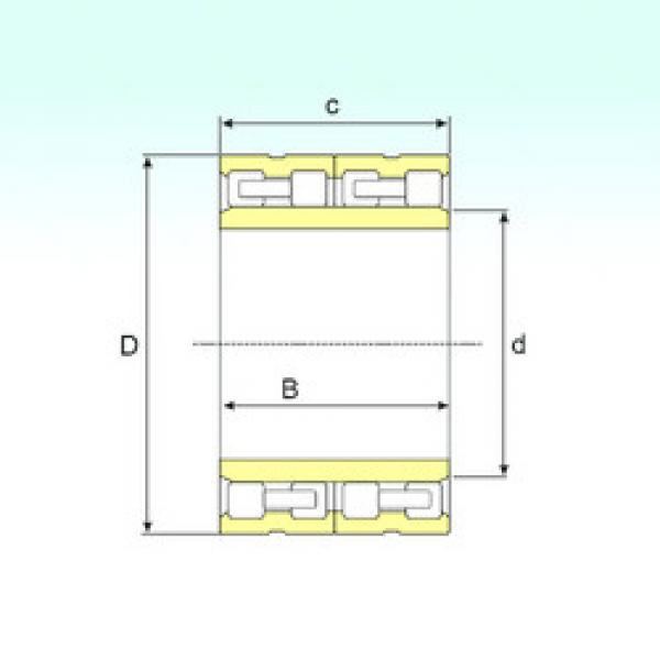 Cylindrical Roller Bearings FC 100144400 ISB #1 image