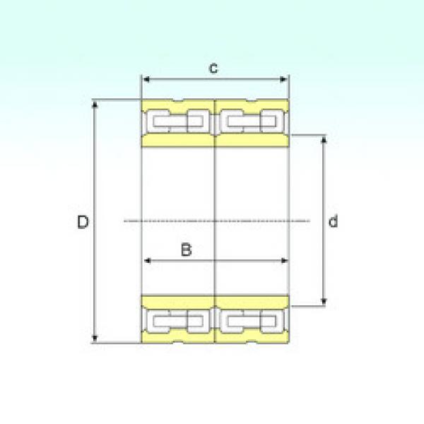 Cylindrical Roller Bearings FCD 6692340 ISB #1 image