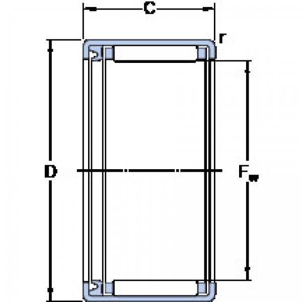 Cylindrical Roller Bearings HK 0812 RS SKF #1 image