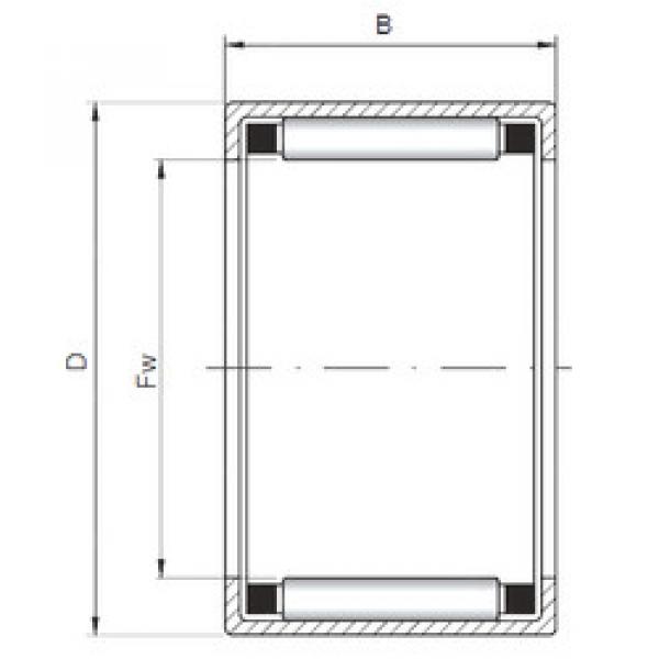 Cylindrical Roller Bearings HK0409 CX #1 image