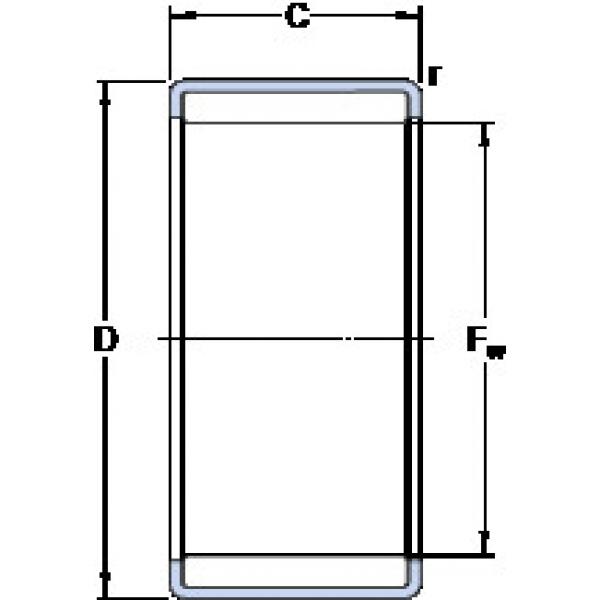 Cylindrical Roller Bearings HN 2020 SKF #1 image