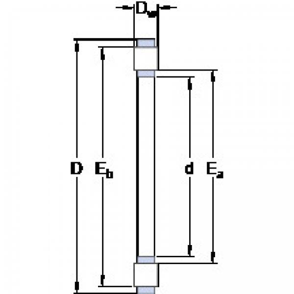 Cylindrical Roller Bearings K 81110 TN SKF #1 image