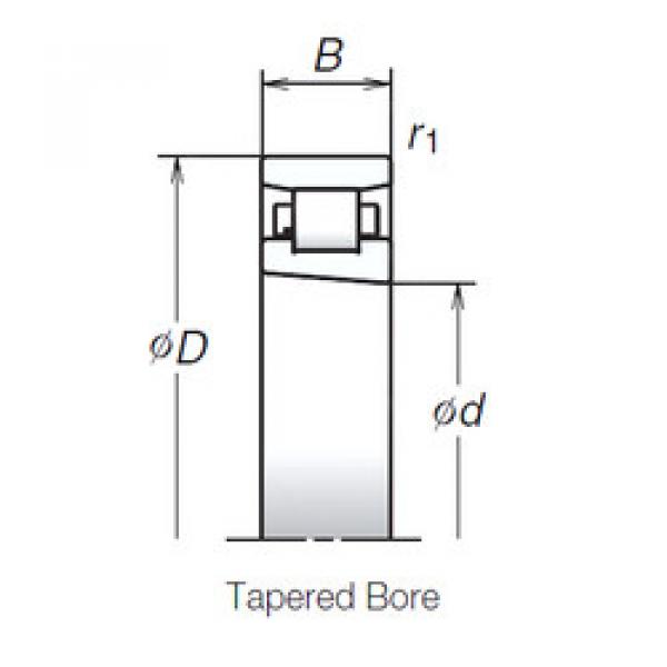 Cylindrical Roller Bearings N1007MRKR NSK #1 image