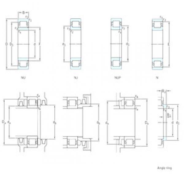 cylindrical bearing nomenclature NUP326ECP SKF #1 image