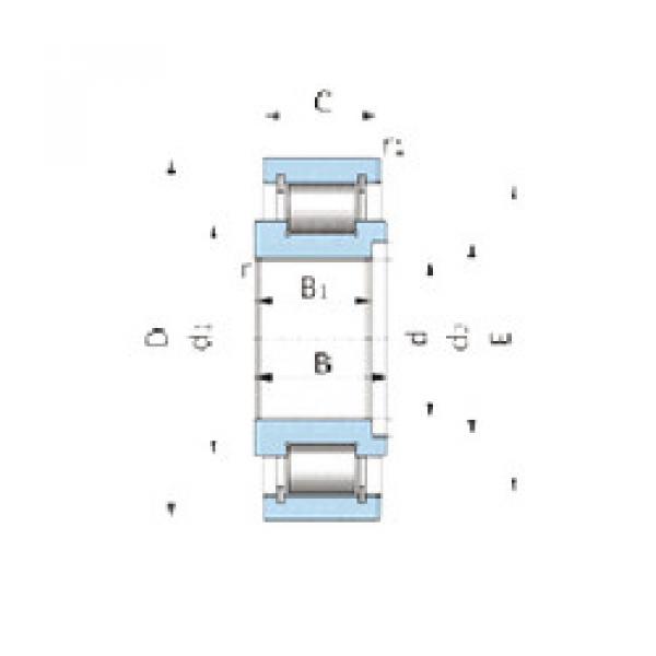 Cylindrical Roller Bearings N41627H300 SNR #1 image