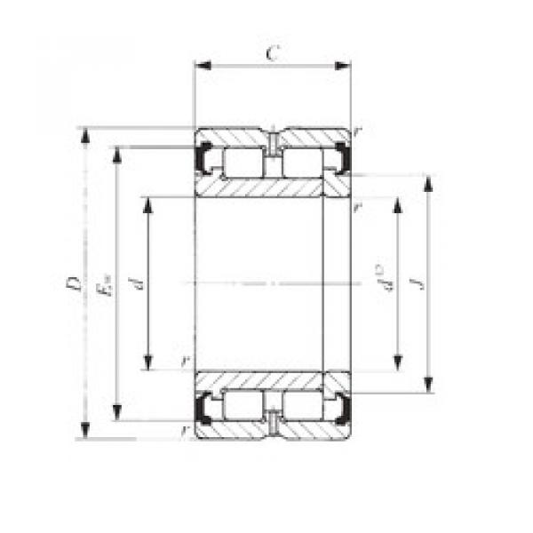 Cylindrical Roller Bearings NAG 4904UU IKO #1 image