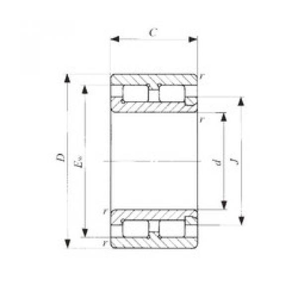 Cylindrical Roller Bearings NAG 4900 IKO #1 image