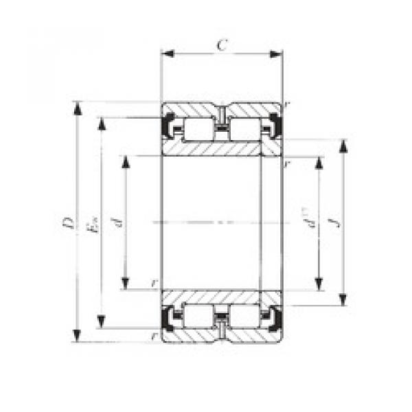 Cylindrical Roller Bearings NAU 4908UU IKO #1 image