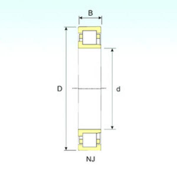 Cylindrical Bearing NJ 2205 ISB #1 image