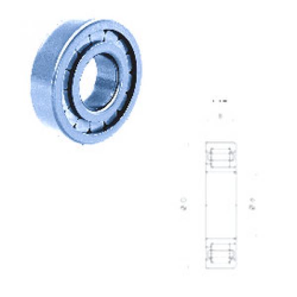 Cylindrical Bearing NJ1024FM Fersa #1 image