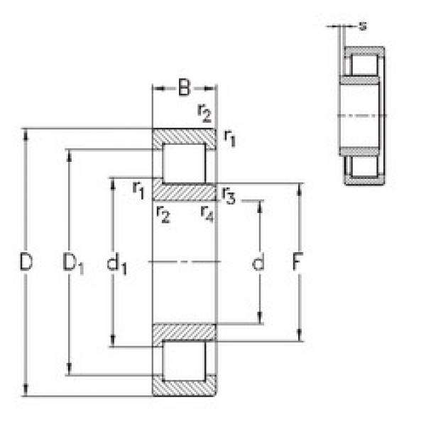 Cylindrical Bearing NJ202-E-TVP3 NKE #1 image