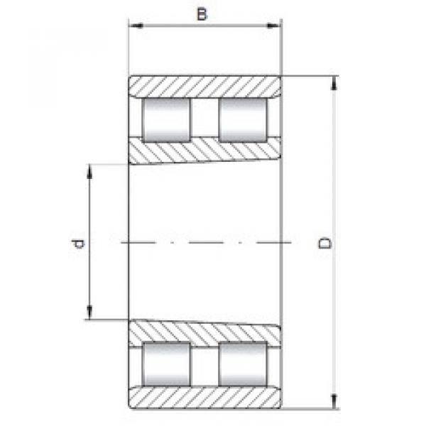 Cylindrical Bearing NN3010 K CX #1 image