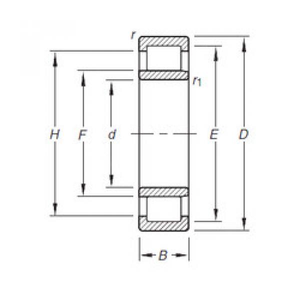 Cylindrical Roller Bearings Distributior NU2205E.TVP Timken #1 image