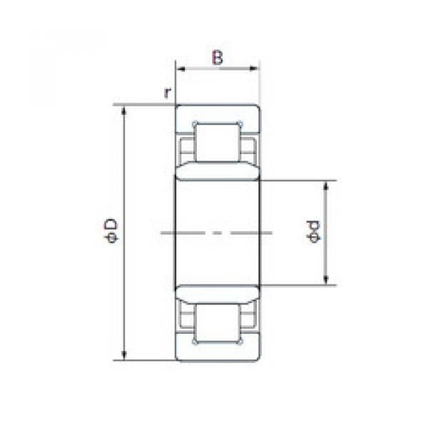 Cylindrical Roller Bearings Distributior NU219T NACHI #1 image