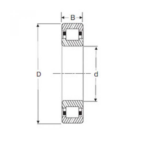 Cylindrical Roller Bearings Distributior NUP 208 SIGMA #1 image