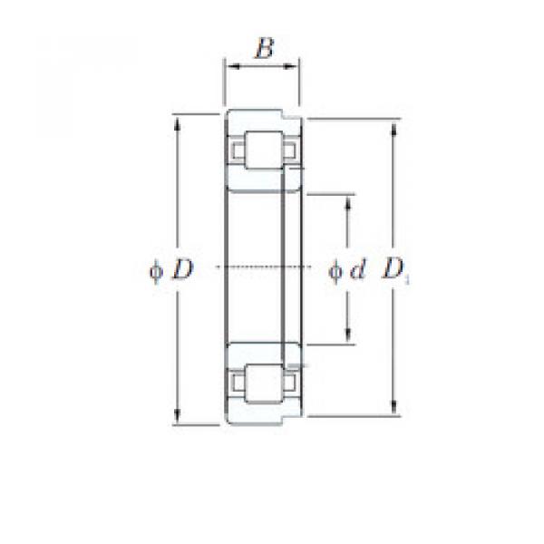 cylindrical bearing nomenclature NUP310R KOYO #1 image