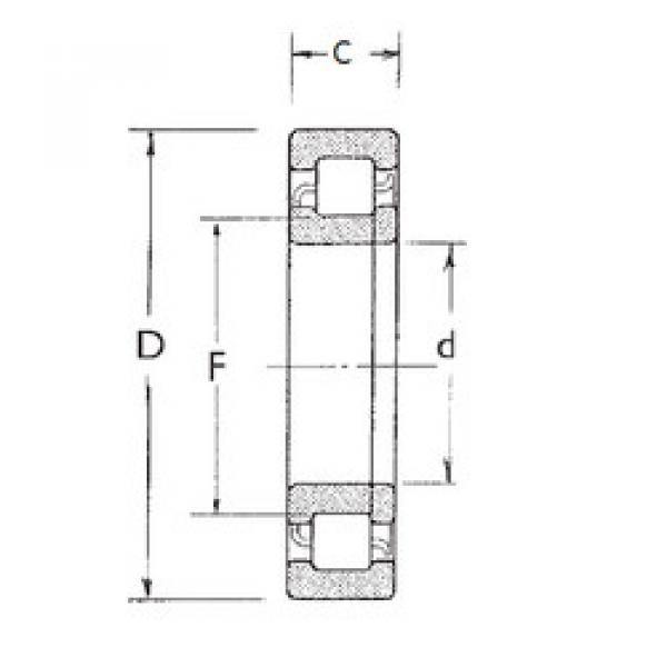 cylindrical bearing nomenclature NUP312 FBJ #1 image