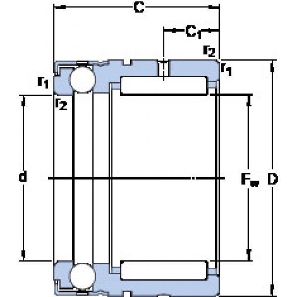 cylindrical bearing nomenclature NX 10 SKF #1 image