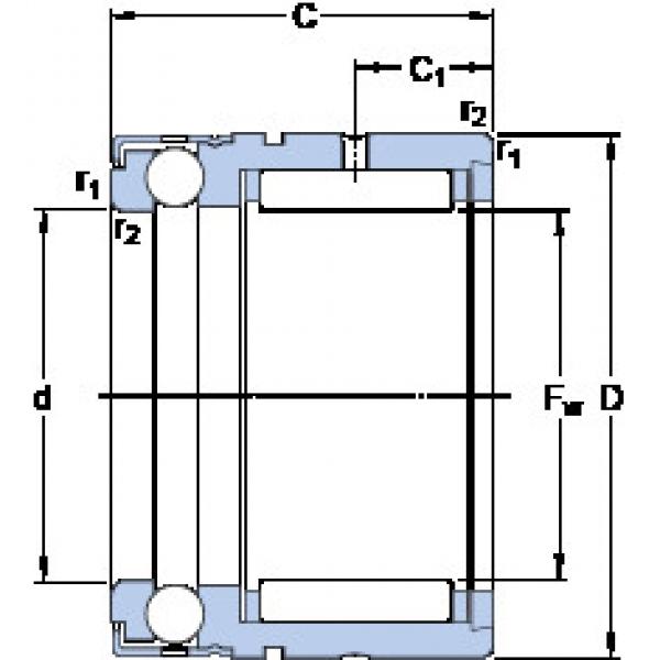 cylindrical bearing nomenclature NX 7 TN SKF #1 image