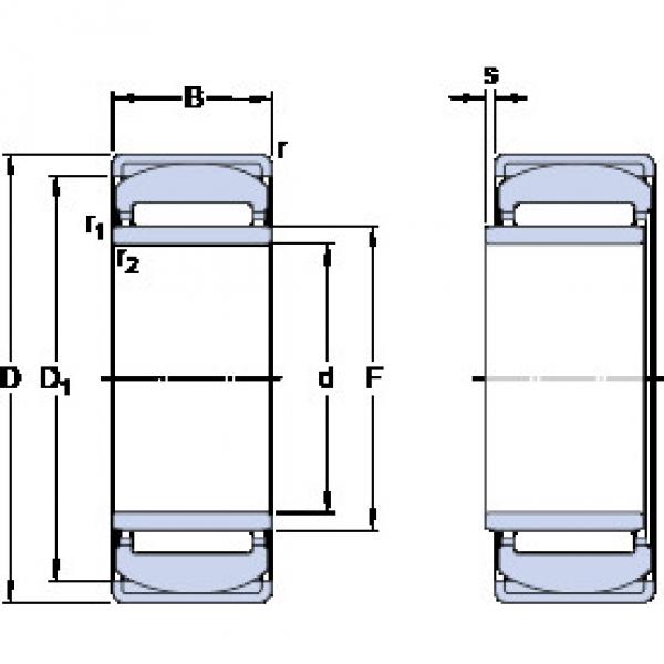 cylindrical bearing nomenclature PNA 22/44 SKF #1 image