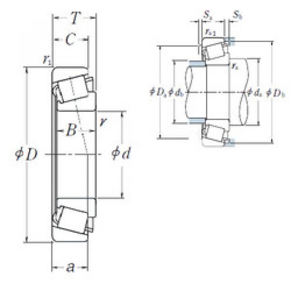 cylindrical bearing nomenclature R1060-1 NSK #1 image