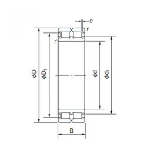 cylindrical bearing nomenclature RC4860 NACHI #1 image