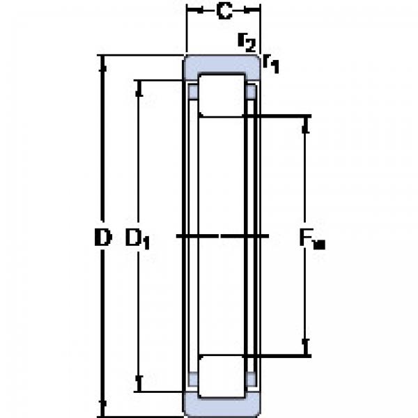 cylindrical bearing nomenclature RNU 1024 ML SKF #1 image