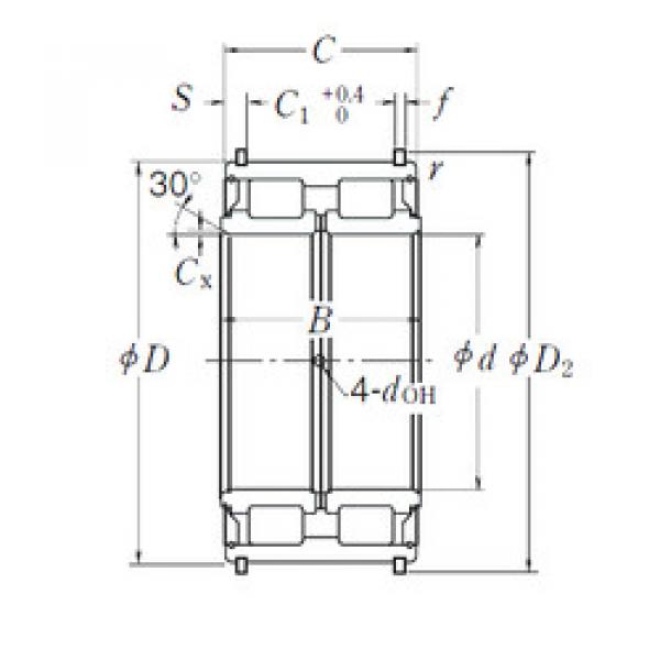 cylindrical bearing nomenclature RS-5008NR NSK #1 image