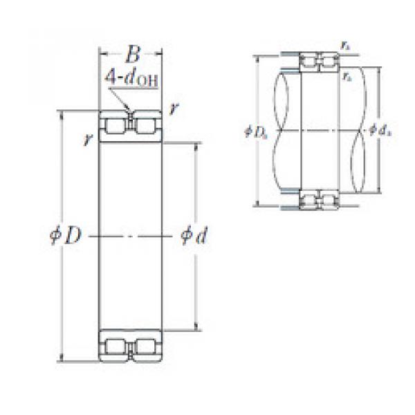 cylindrical bearing nomenclature RSF-4821E4 NSK #1 image