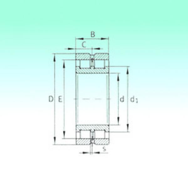 cylindrical bearing nomenclature SL024838 NBS #1 image