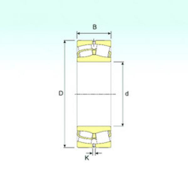 spherical roller bearing axial load 239/900 ISB #1 image