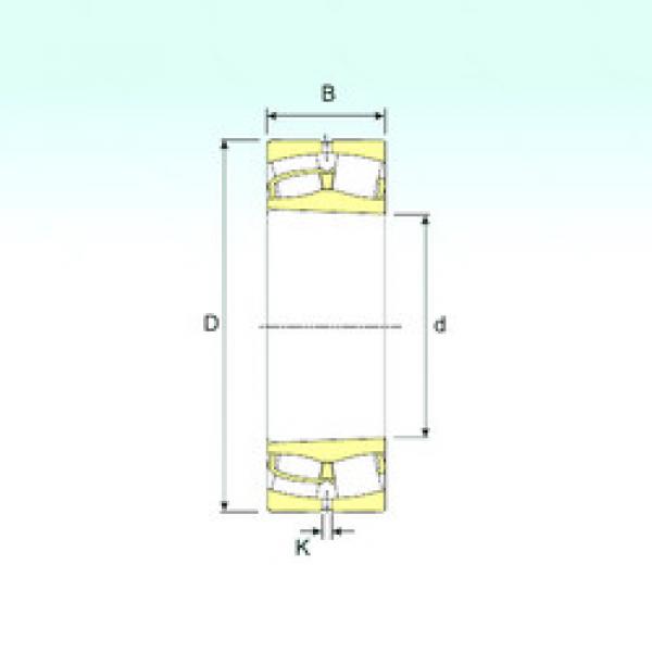 spherical roller bearing axial load 239/710 K ISB #1 image