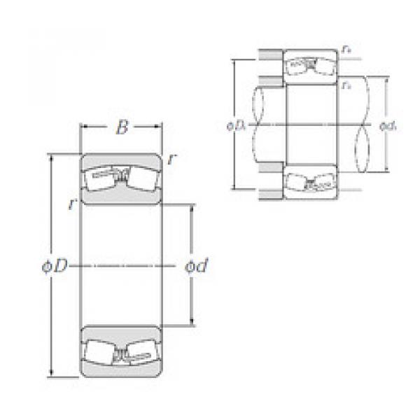 spherical roller bearing axial load 239/710 NTN #1 image