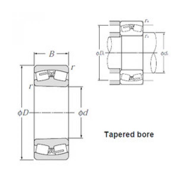 spherical roller bearing axial load 240/1000BK30 NTN #1 image