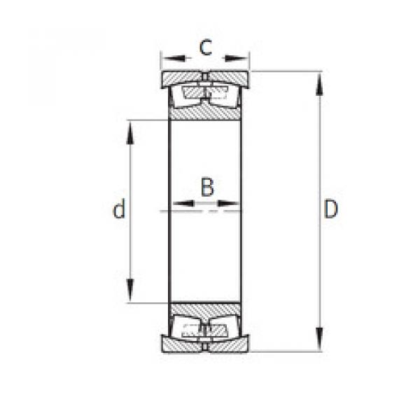 spherical roller bearing axial load 242427 C5 SKF #1 image