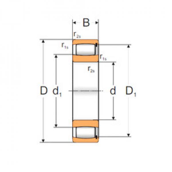 spherical roller bearing axial load C2212V MPZ #1 image